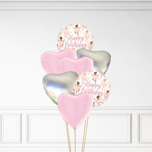 Ballerina Birthday - Helium Bunch