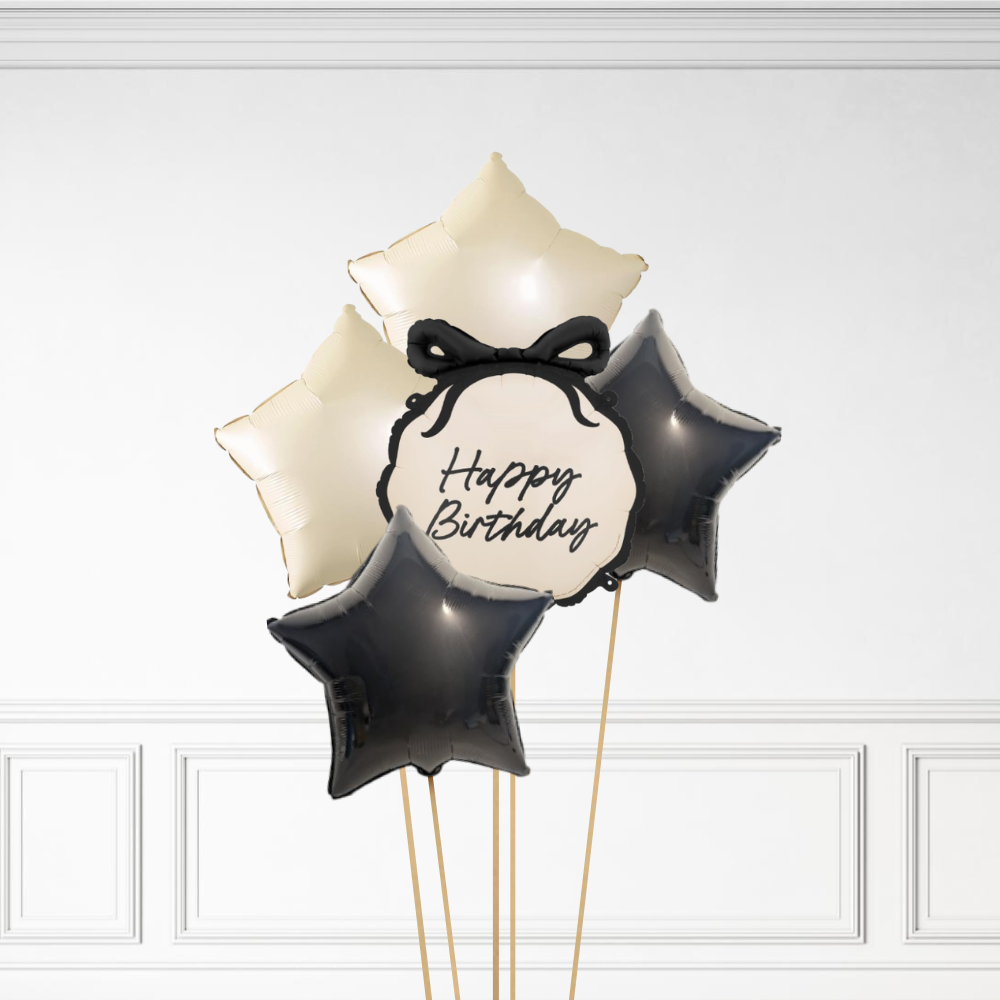 Bow Birthday - Helium Bunch
