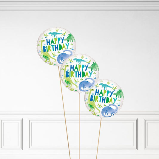 Dinosaur Birthday - Helium Bunch