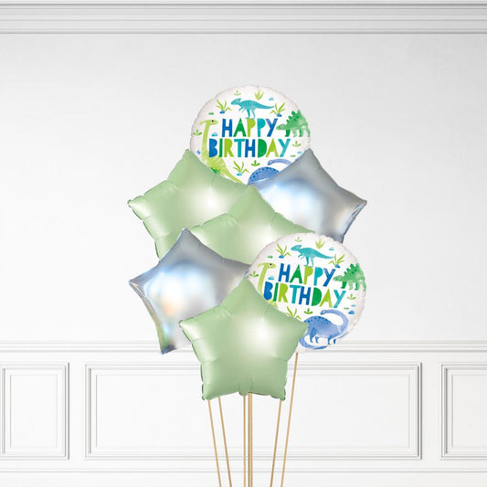 Dinosaur Birthday - Helium Bunch