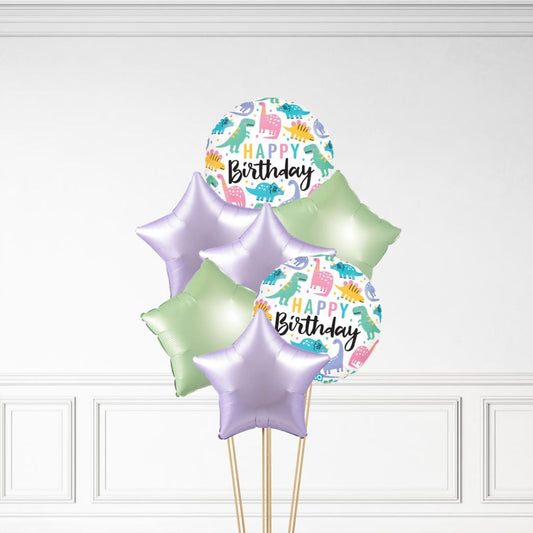 Dinosaur Birthday - Helium Bunch