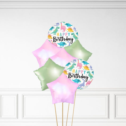 Dinosaur Birthday - Helium Bunch