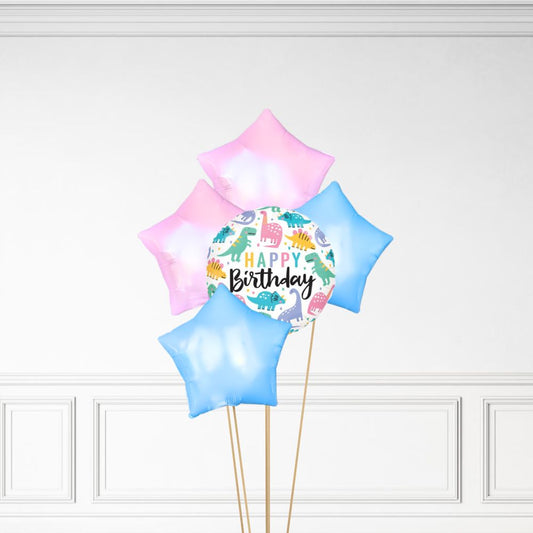 Dinosaur Birthday - Helium Bunch