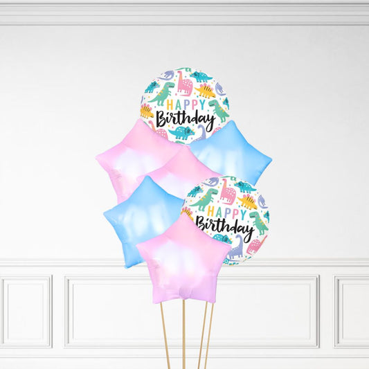 Dinosaur Birthday - Helium Bunch