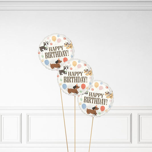 Dog Birthday - Helium Bunch