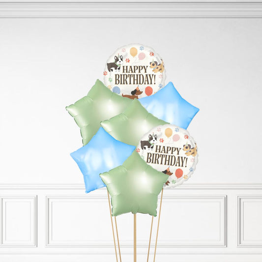 Dog Birthday - Helium Bunch