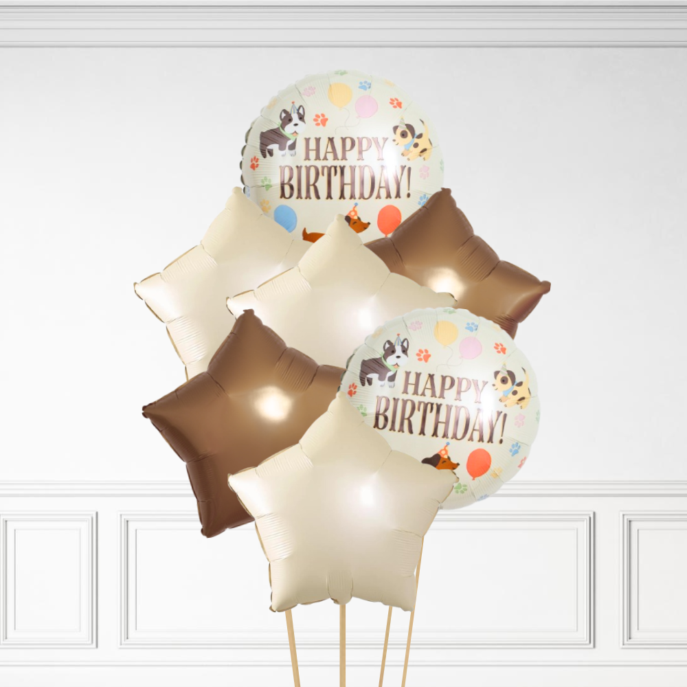 Dog Birthday - Helium Bunch