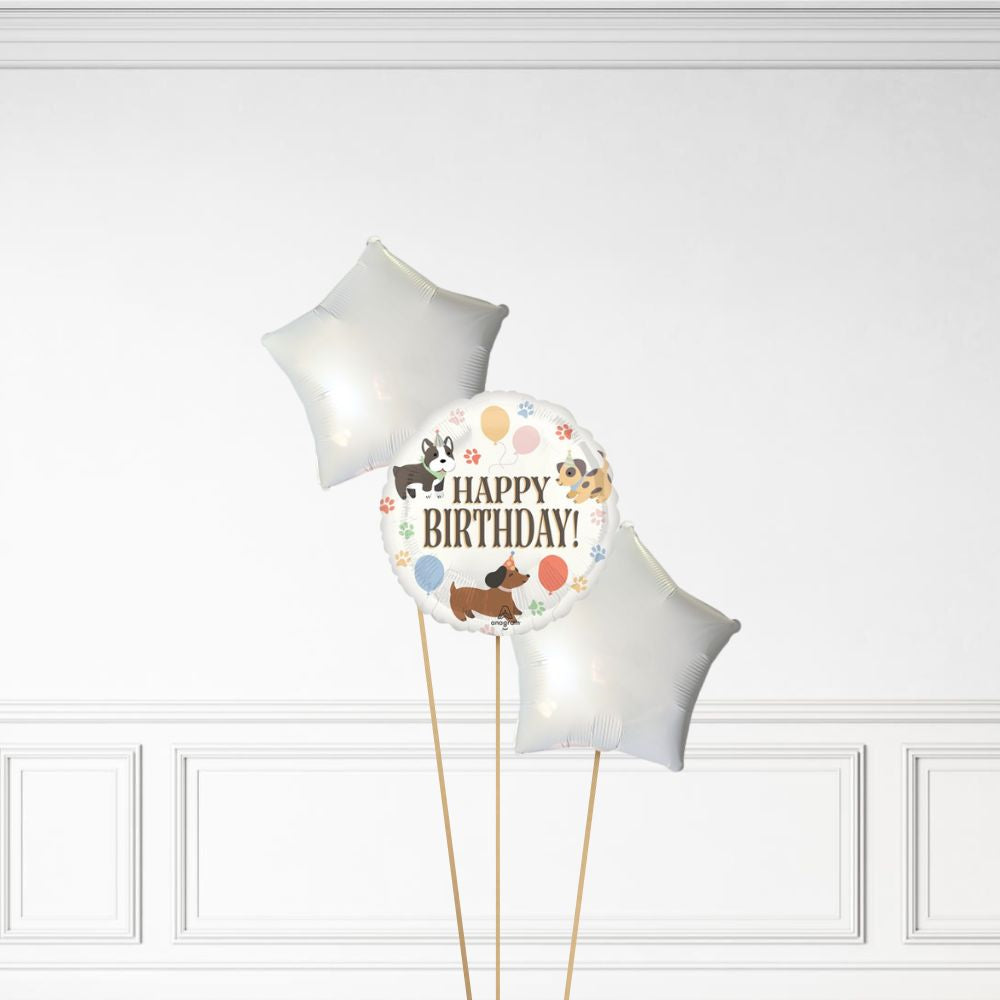 Dog Birthday - Helium Bunch