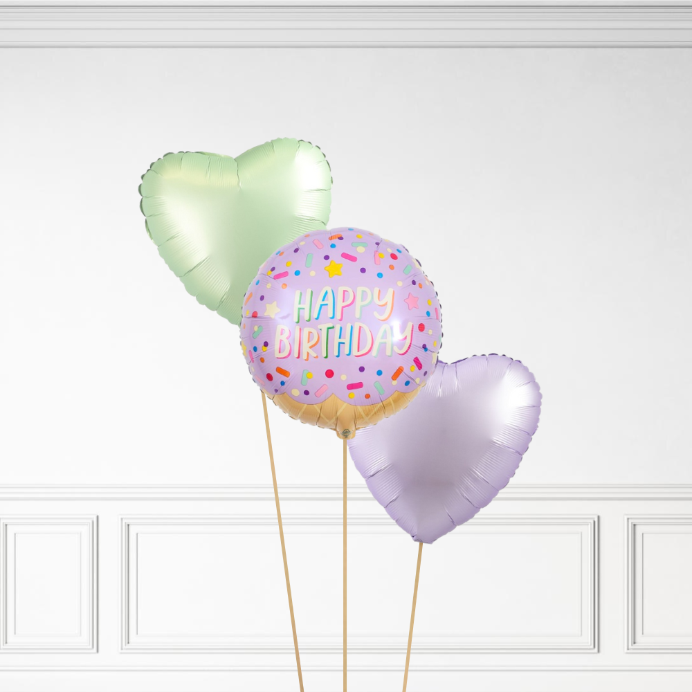 Ice Cream Birthday - Helium Bunch