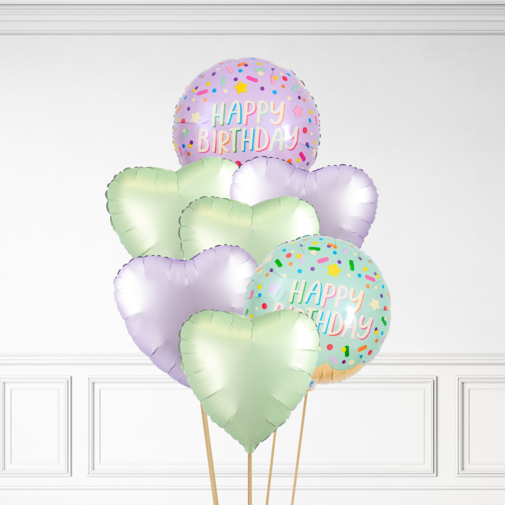 Ice Cream Birthday - Helium Bunch
