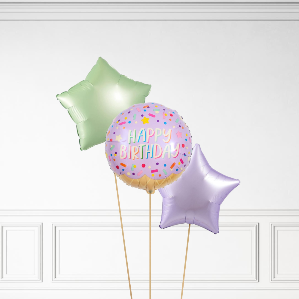 Ice Cream Birthday - Helium Bunch