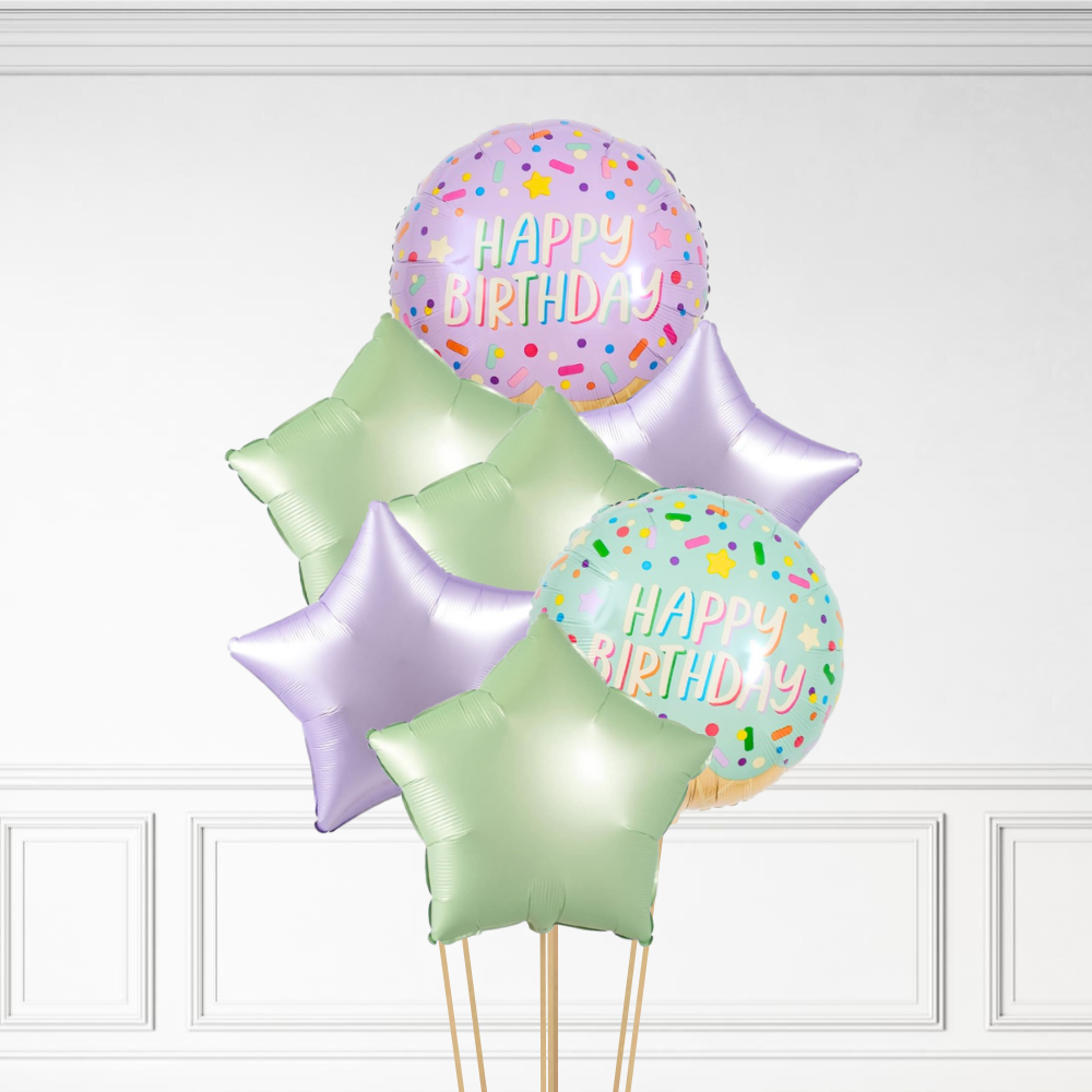 Ice Cream Birthday - Helium Bunch