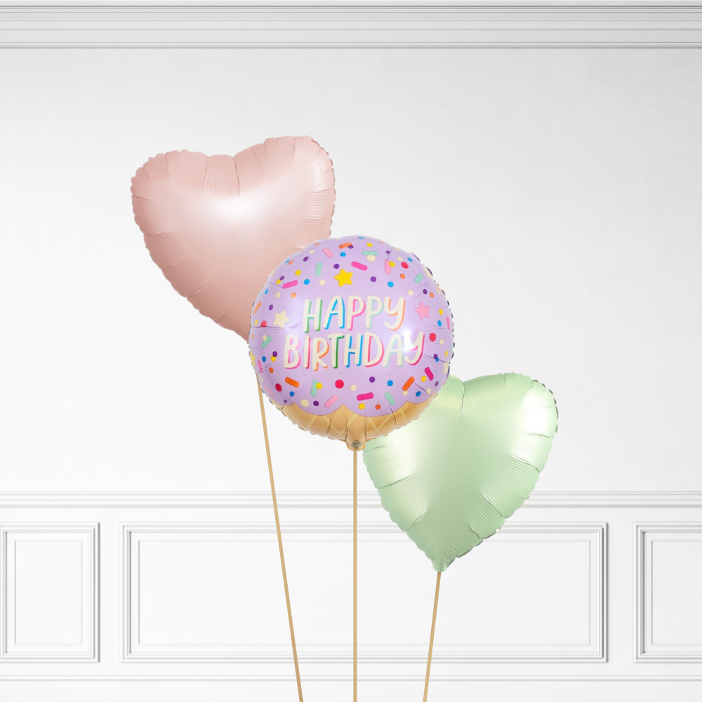 Ice Cream Birthday - Helium Bunch