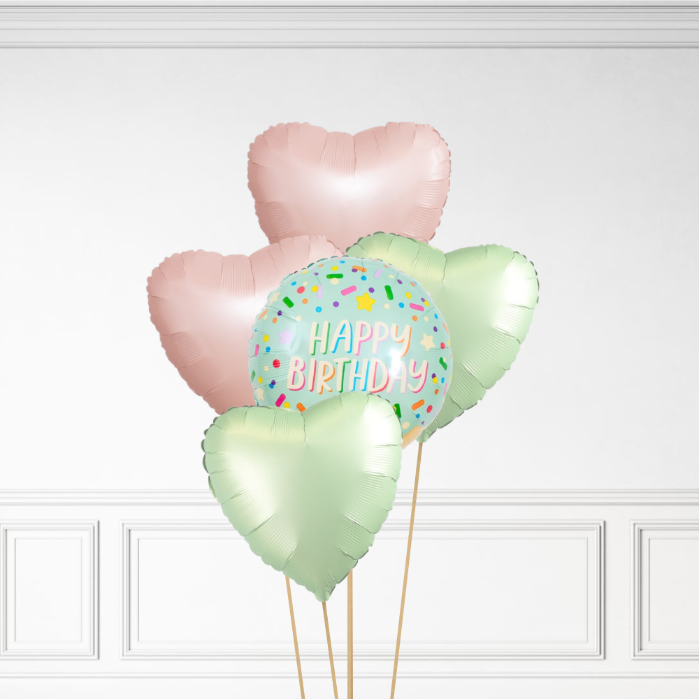 Ice Cream Birthday - Helium Bunch