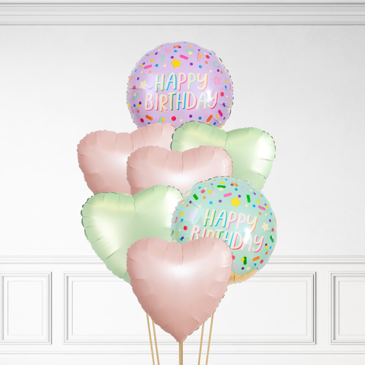 Ice Cream Birthday - Helium Bunch