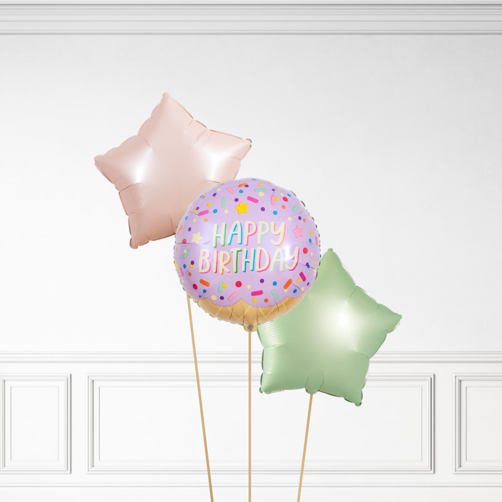 Ice Cream Birthday - Helium Bunch