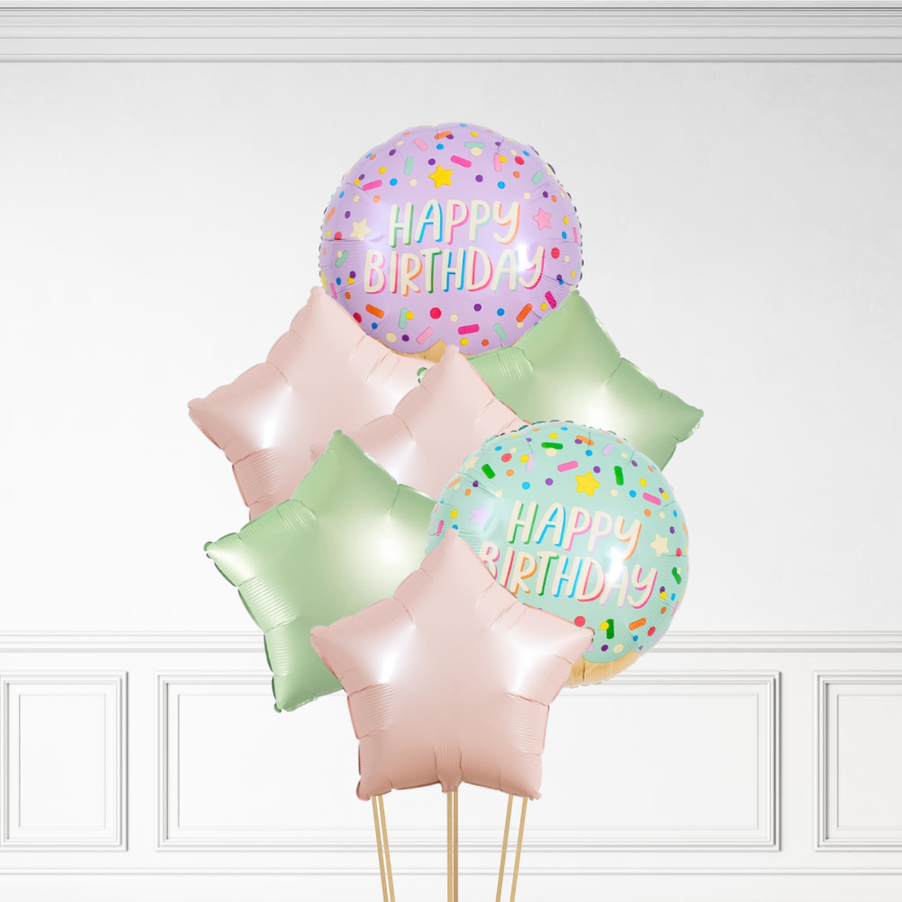 Ice Cream Birthday - Helium Bunch