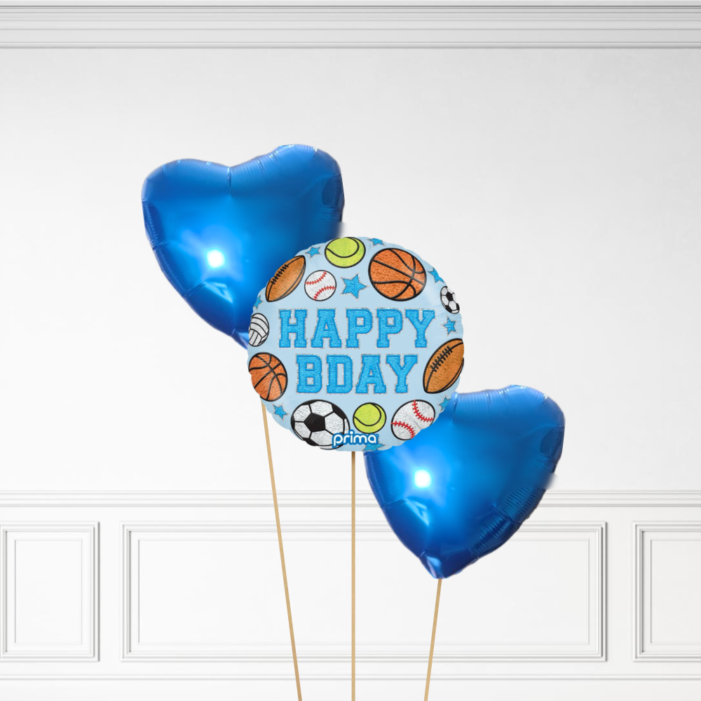 Sports Birthday - Helium Bunch