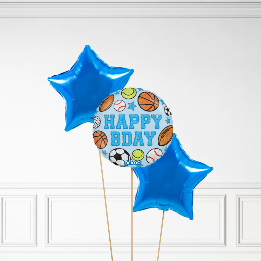 Sports Birthday - Helium Bunch