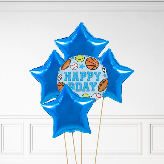 Sports Birthday - Helium Bunch