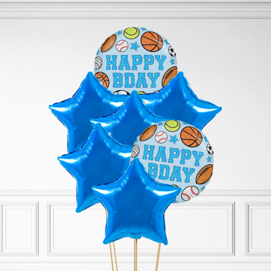 Sports Birthday - Helium Bunch