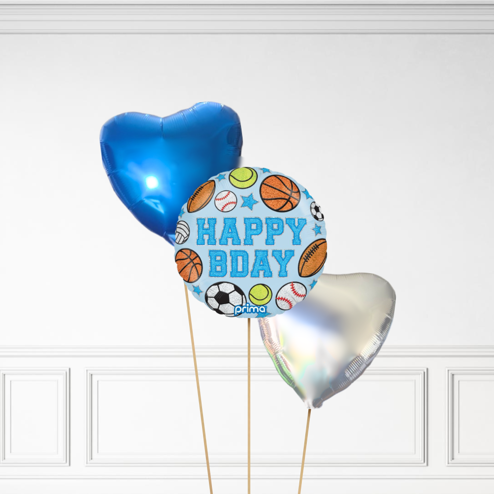Sports Birthday - Helium Bunch