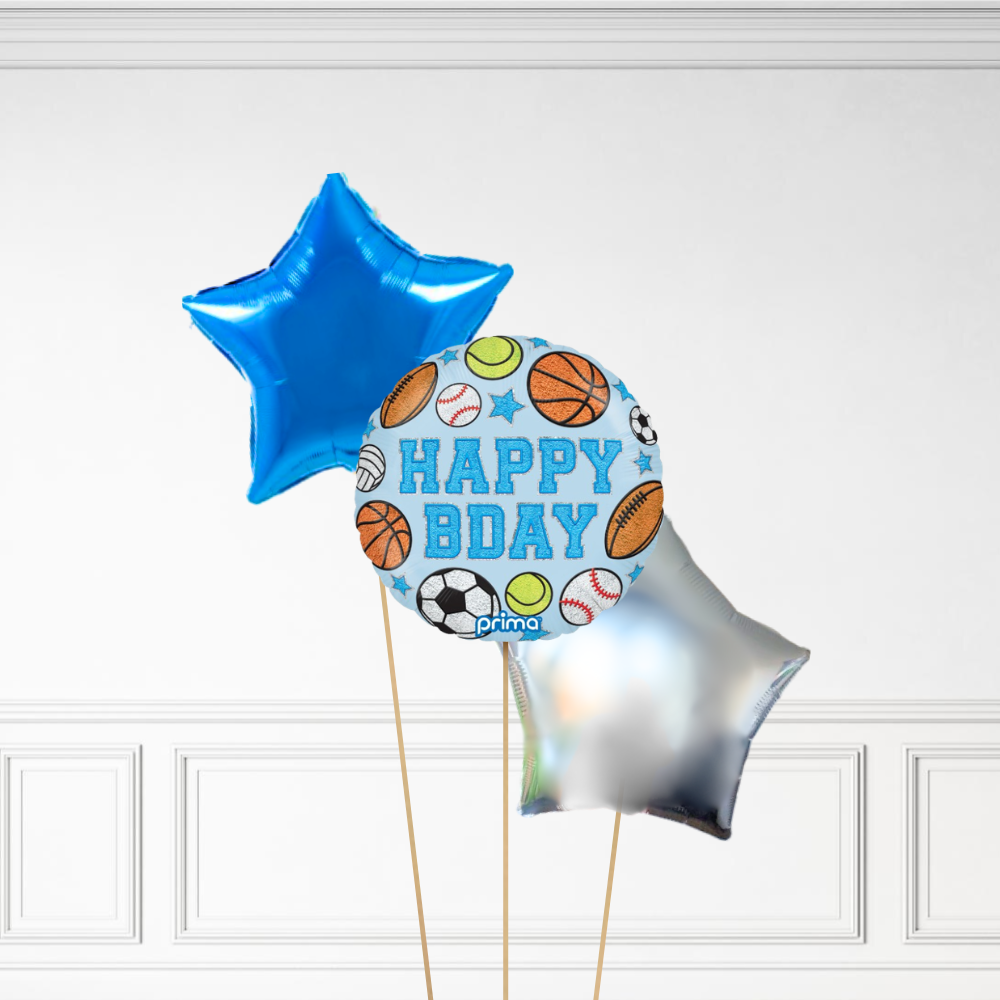 Sports Birthday - Helium Bunch
