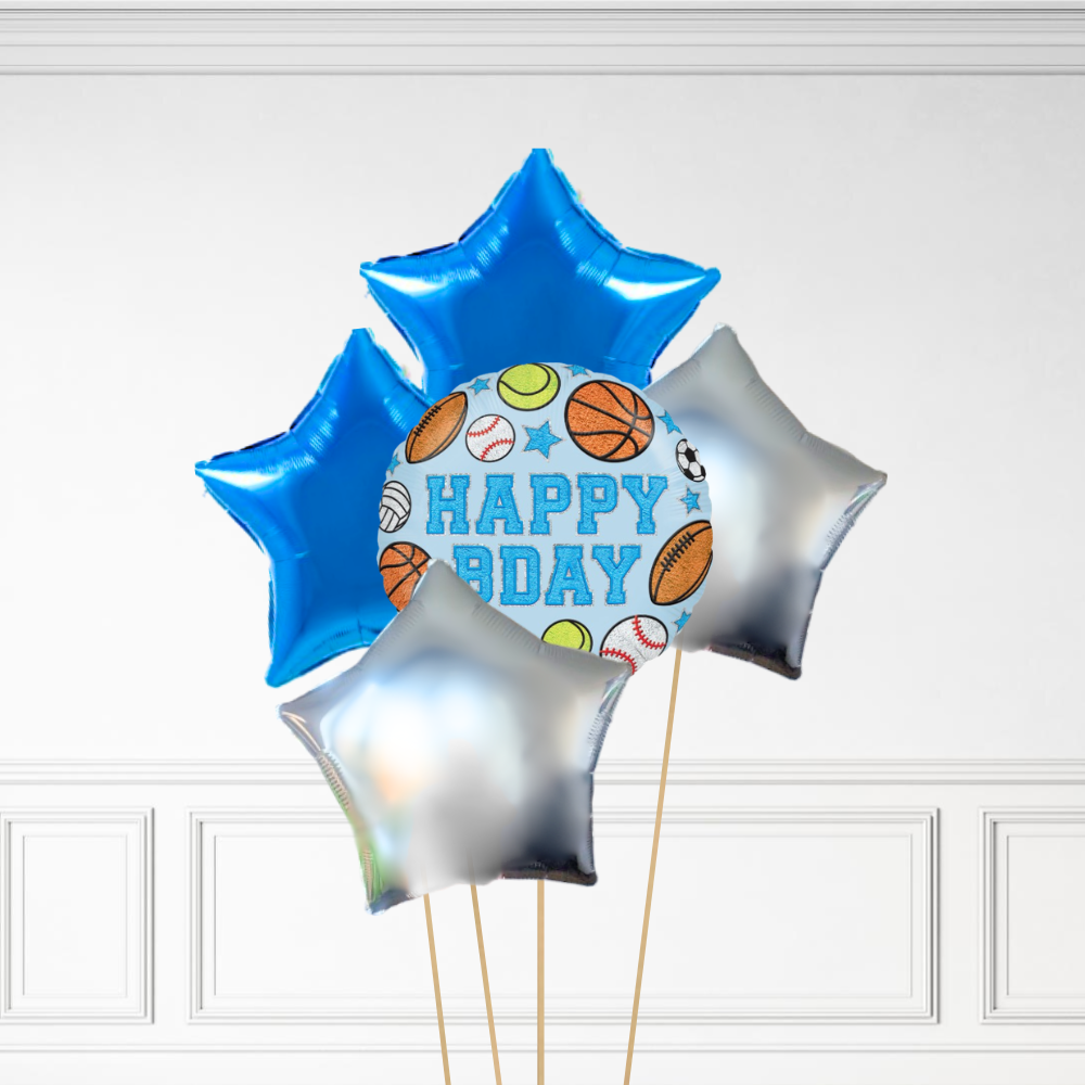 Sports Birthday - Helium Bunch