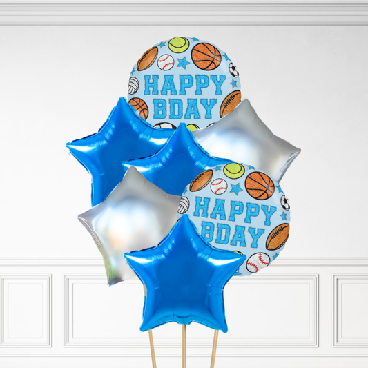 Sports Birthday - Helium Bunch