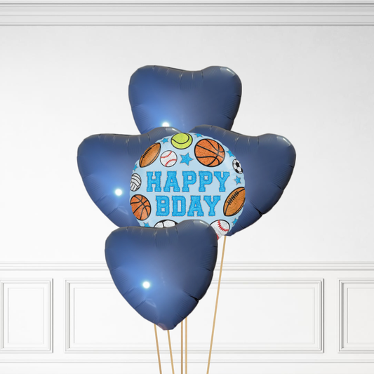 Sports Birthday - Helium Bunch