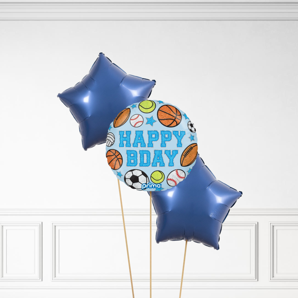 Sports Birthday - Helium Bunch
