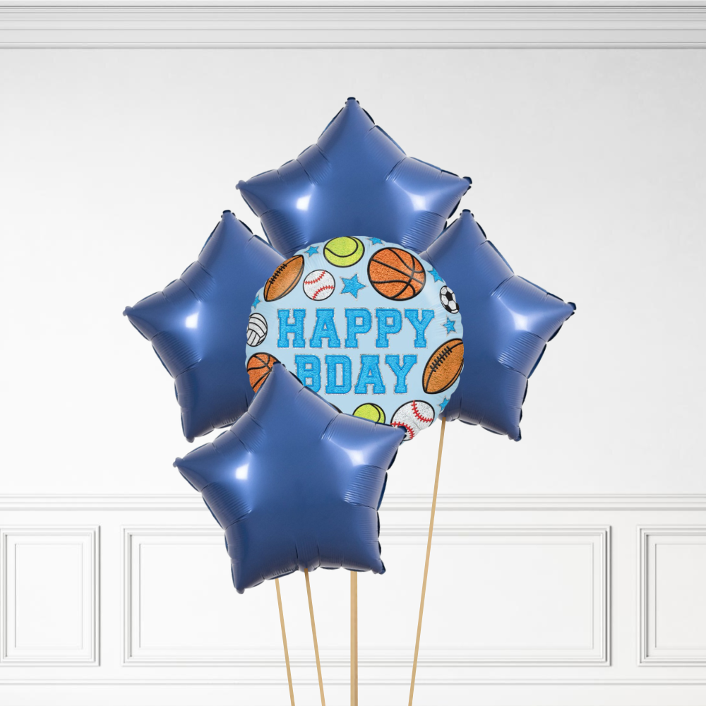 Sports Birthday - Helium Bunch