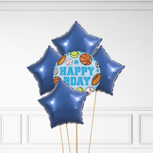 Sports Birthday - Helium Bunch