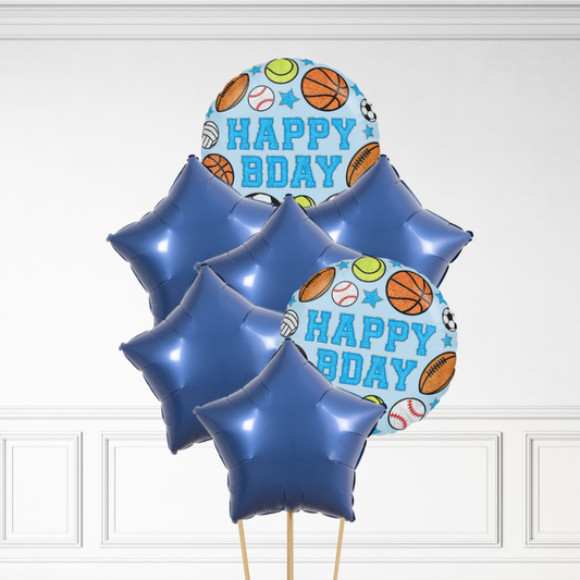 Sports Birthday - Helium Bunch