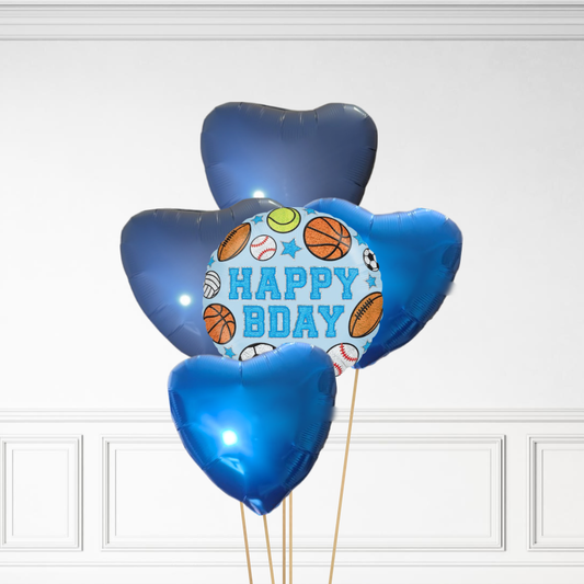 Sports Birthday - Helium Bunch
