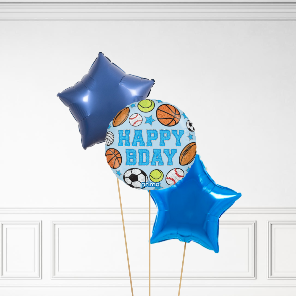 Sports Birthday - Helium Bunch