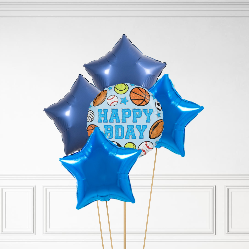 Sports Birthday - Helium Bunch