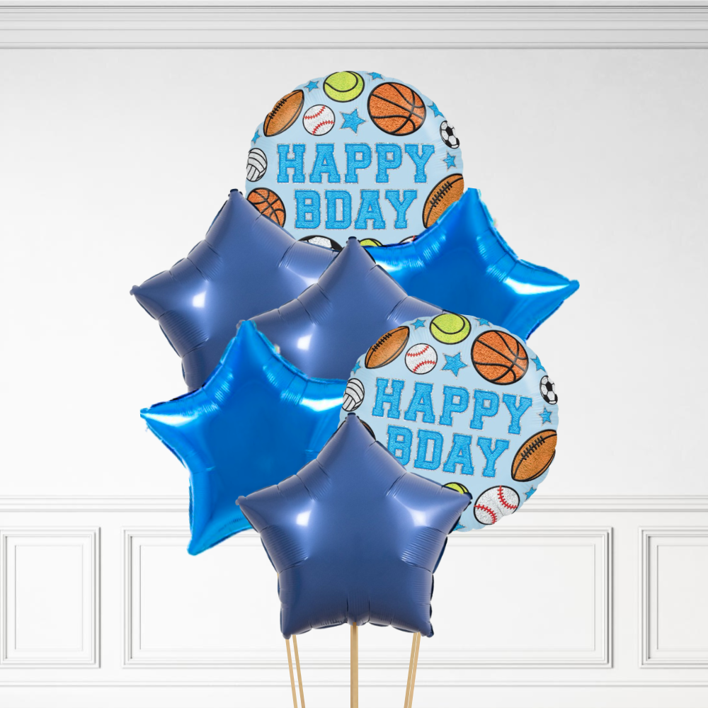 Sports Birthday - Helium Bunch