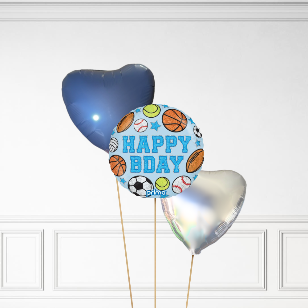 Sports Birthday - Helium Bunch