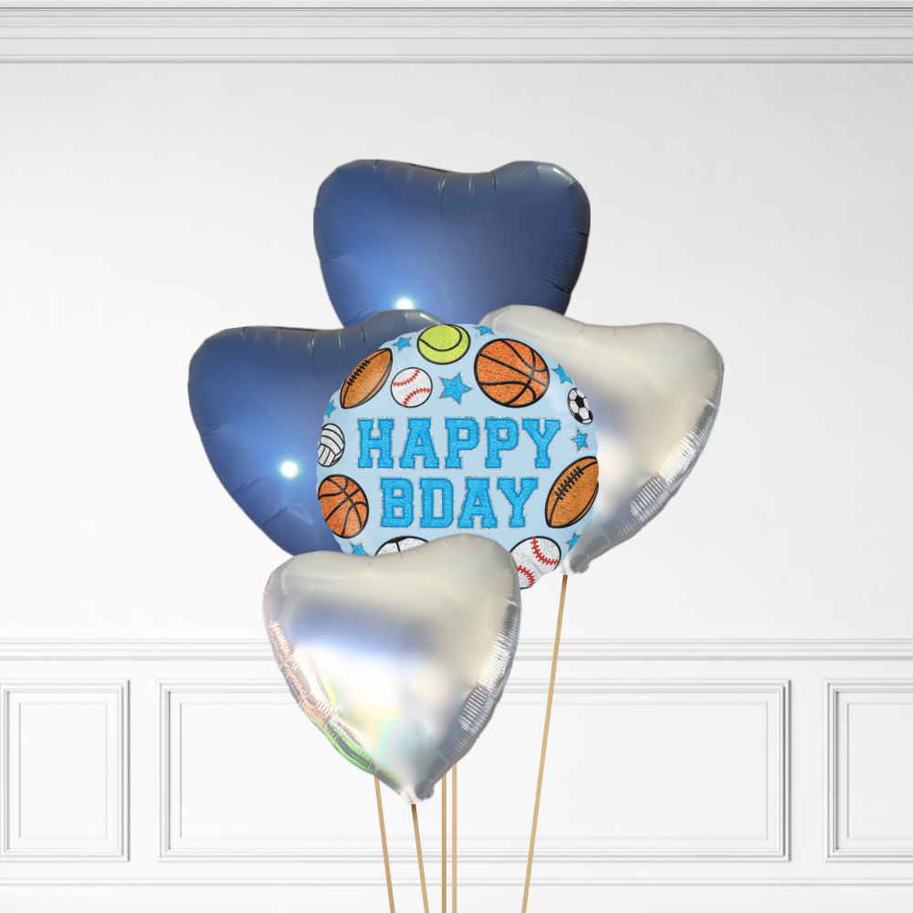 Sports Birthday - Helium Bunch