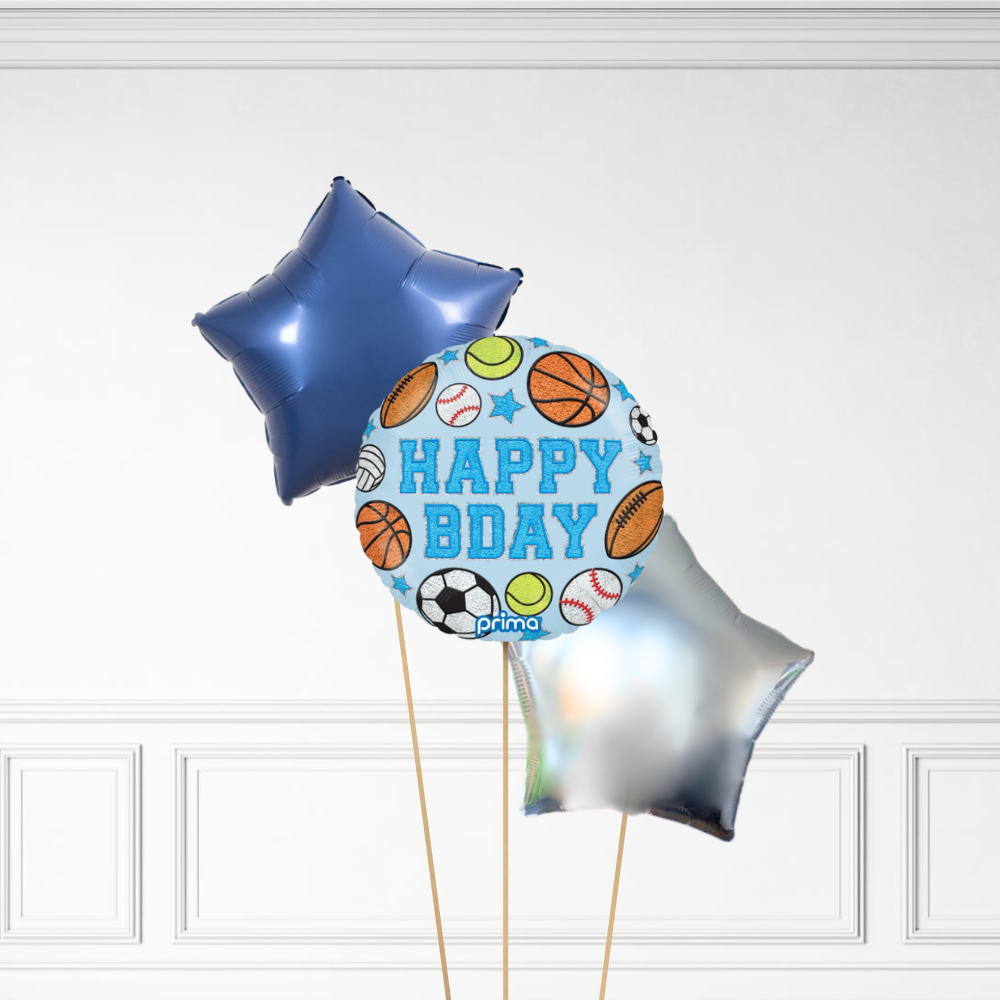 Sports Birthday - Helium Bunch