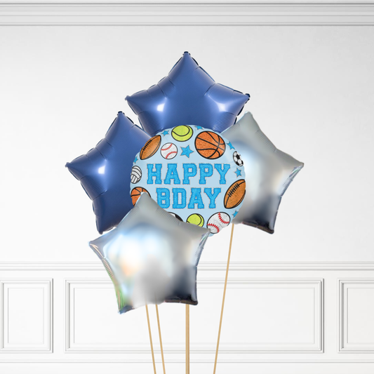 Sports Birthday - Helium Bunch