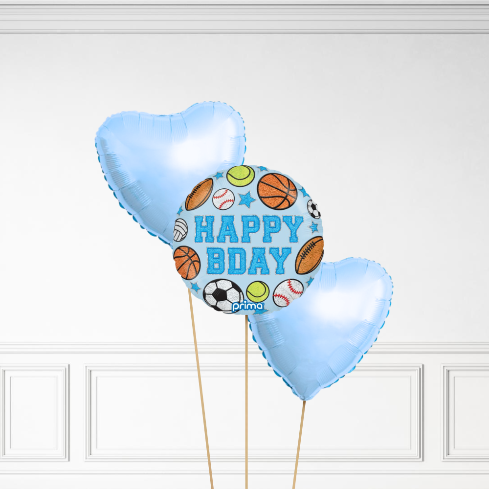 Sports Birthday - Helium Bunch