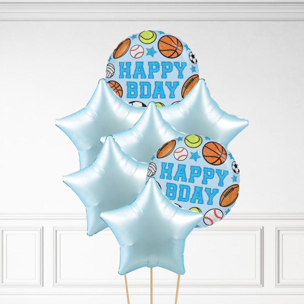 Sports Birthday - Helium Bunch