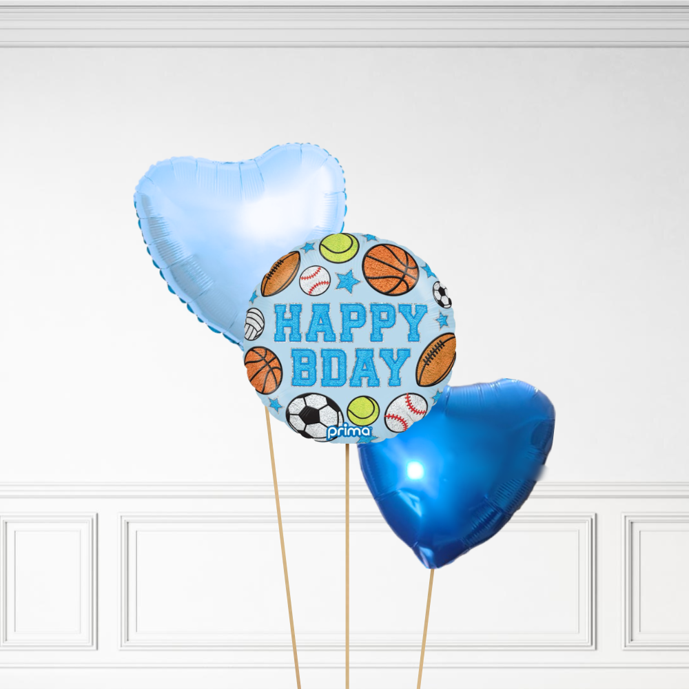 Sports Birthday - Helium Bunch