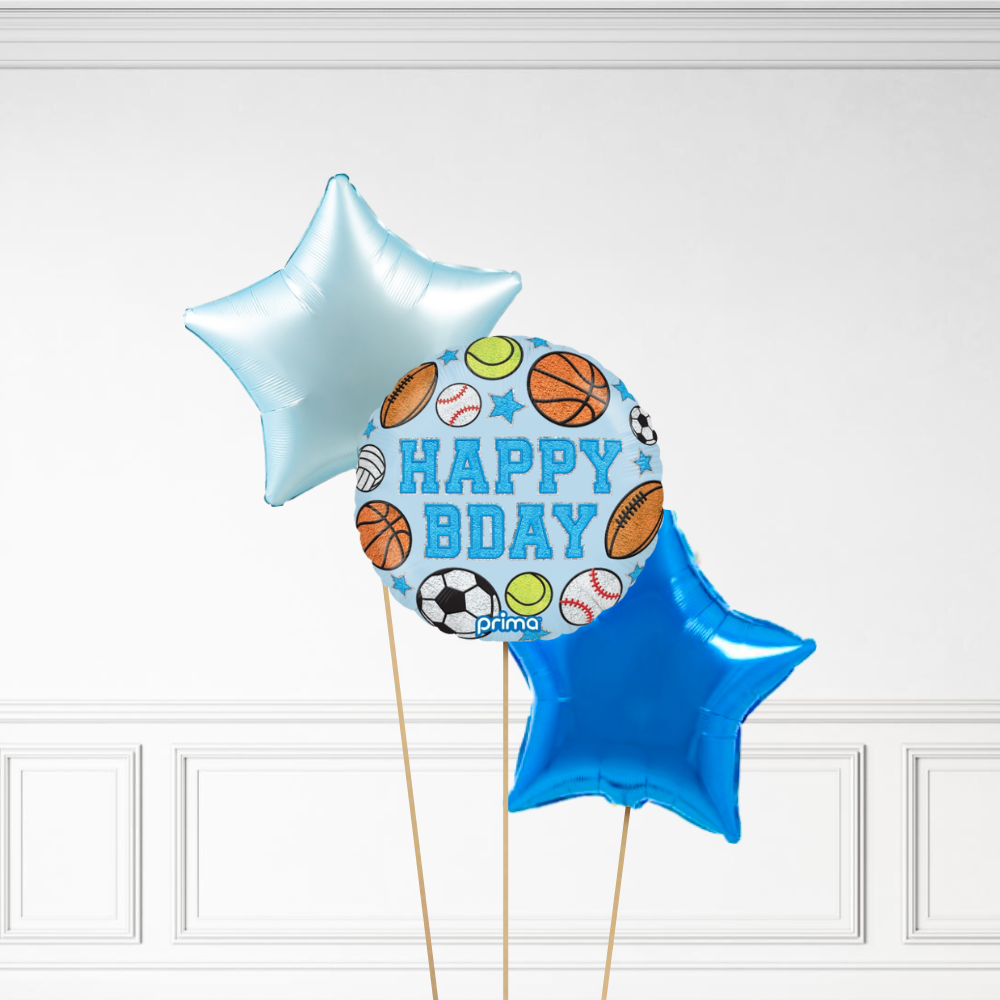 Sports Birthday - Helium Bunch