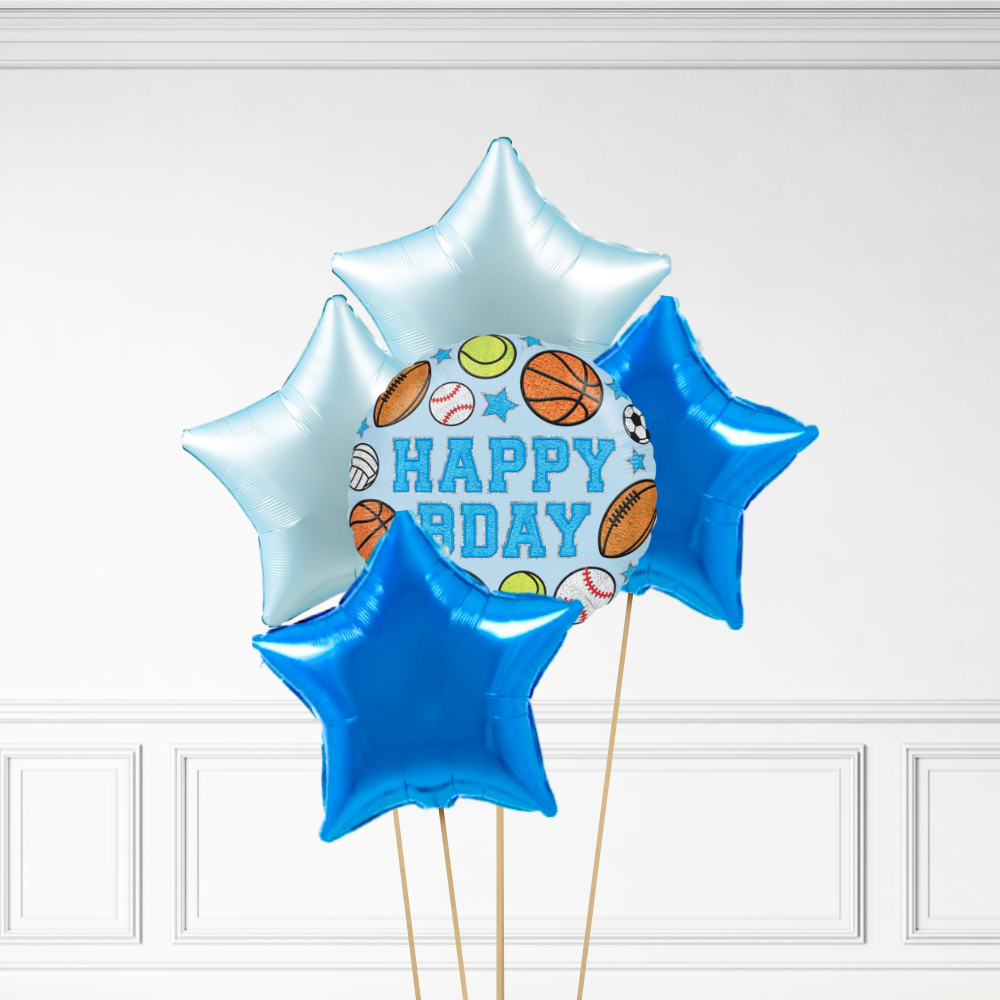 Sports Birthday - Helium Bunch