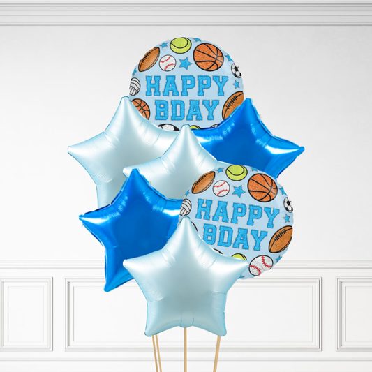 Sports Birthday - Helium Bunch