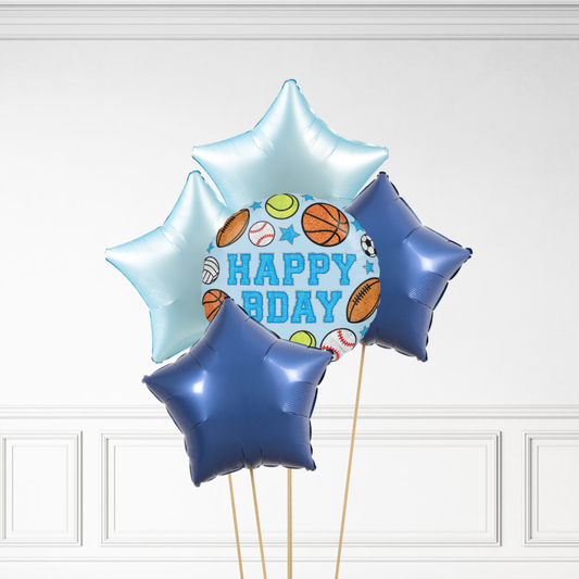 Sports Birthday - Helium Bunch