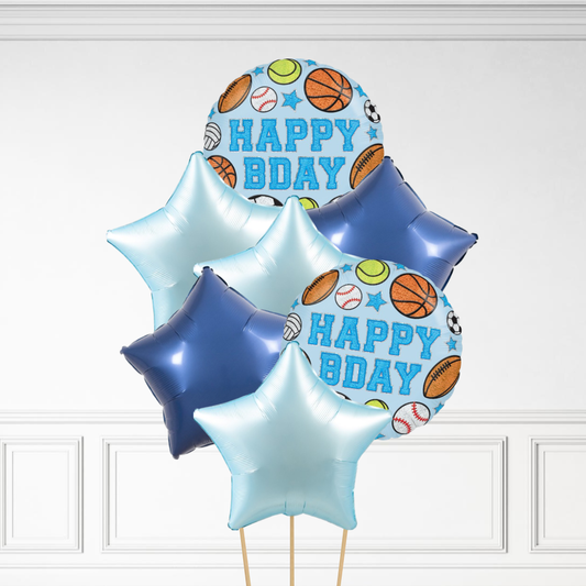 Sports Birthday - Helium Bunch